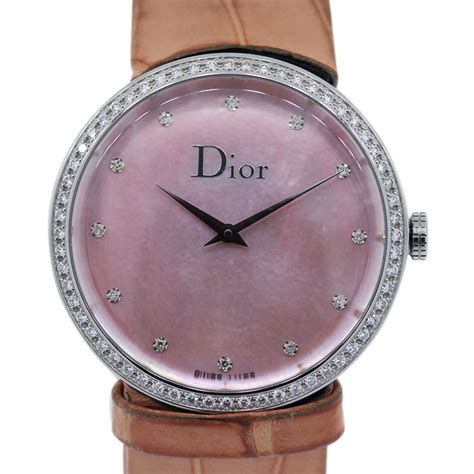 christian dior diamond watch|vintage Christian Dior watches.